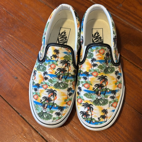 Vans hula girl slip on men’s 6.5 women’s 8 - Picture 4 of 4